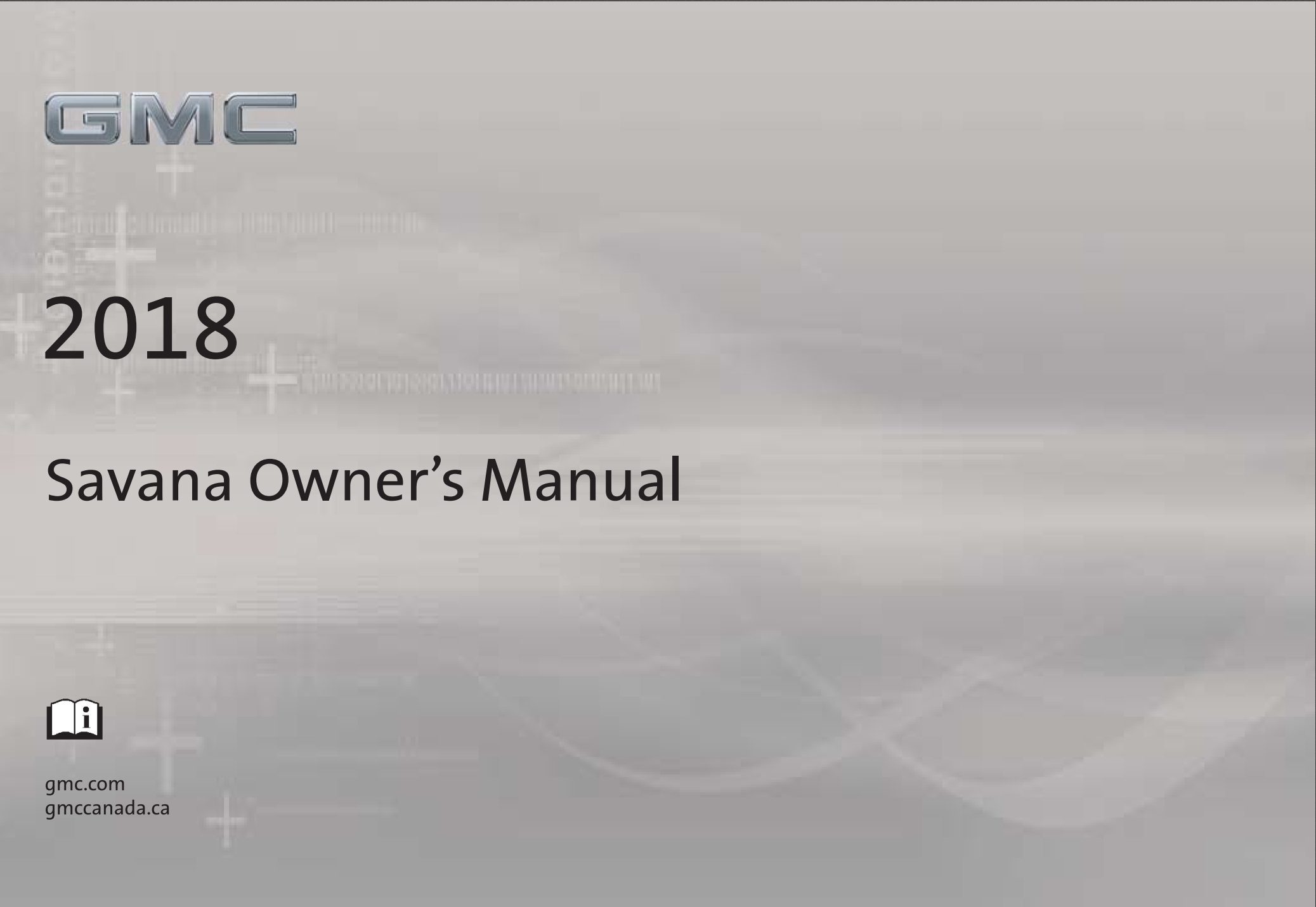 2018 gmc savana owner's manual