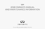 2018 infiniti q50 owner's manual