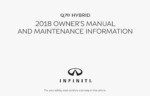 2018 infiniti q70 hybrid owner's manual