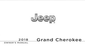 2018 jeep grand cherokee owner's manual