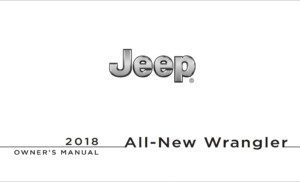 2018 jeep wrangler owner's manual