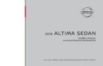 2018 nissan altima sedan owner's manual