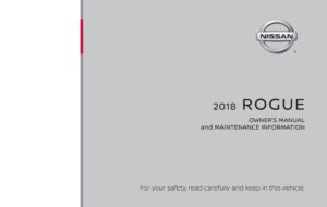 2018 nissan rogue owner's manual