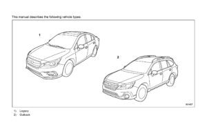 2018 subaru outback owner's manual