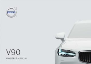 2018 volvo v90 owner's manual