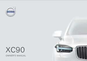 2018 volvo xc90 owner's manual