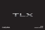 2019 acura tlx owner's manual