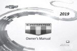 2019 chevrolet camaro owner's manual