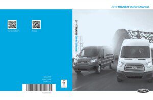 2019 ford transit owner's manual