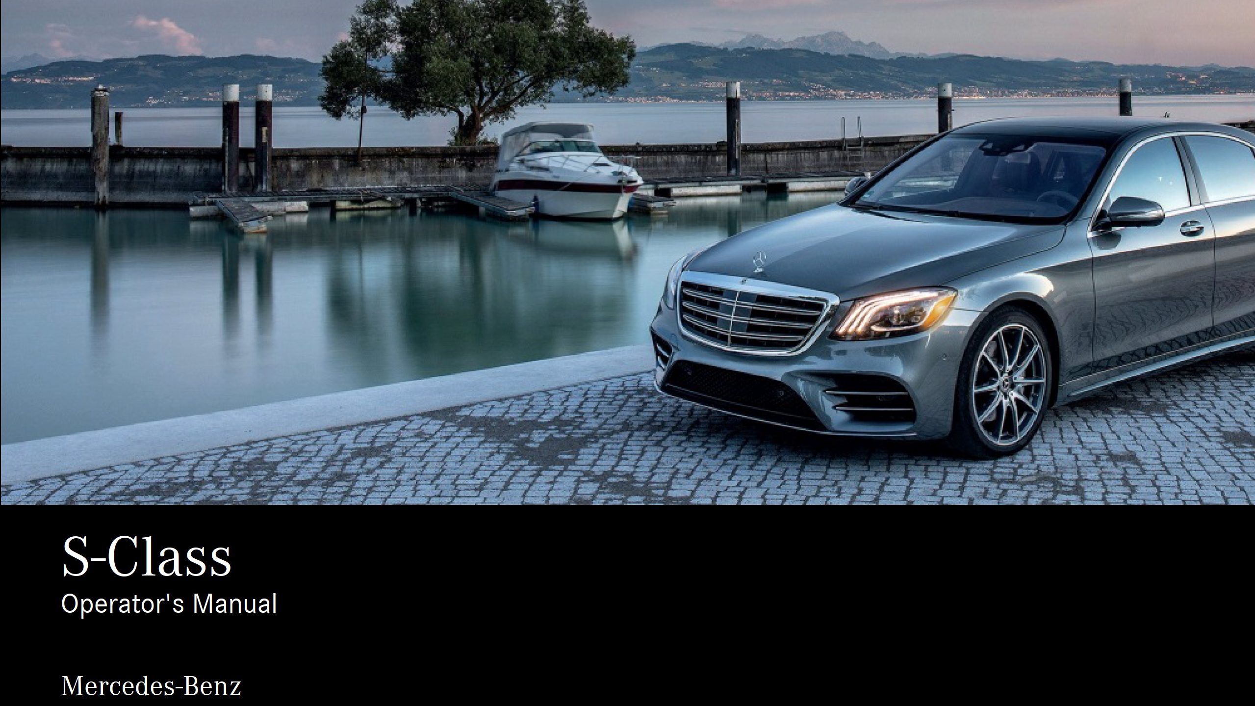 2019 mercedes benz s class owner's manual