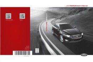 2019 taurus owner’s manual