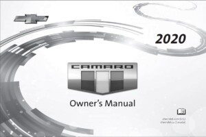 2020 chevrolet camaro owner's manual