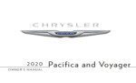 2020 chrysler pacifica owner's manual