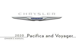 2020 chrysler pacifica owner's manual