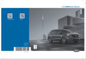 2020 ford edge owner's manual