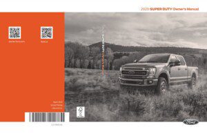 2020 ford f250 super duty owner's manual