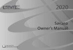 2020 gmc savana owner's manual