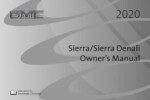 2020 gmc sierra denali owner's manual