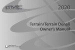 2020 gmc terrain owner's manual