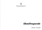 2020 maserati quattroporte owner's manual