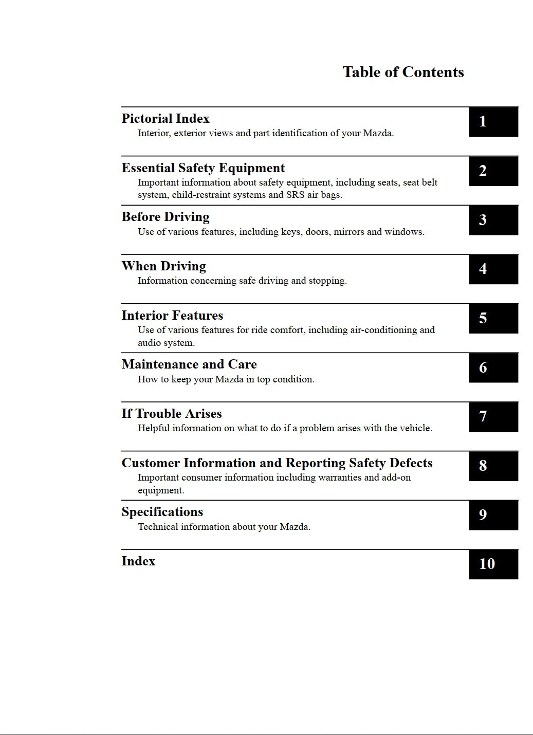 2020 mazda cx9 owner's manual