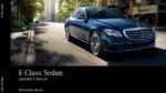 2020 mercedes benz e class owner's manual