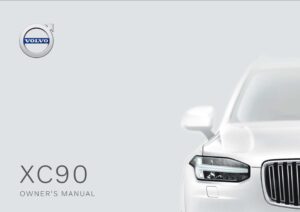 2020 volvo xc90 owner's manual