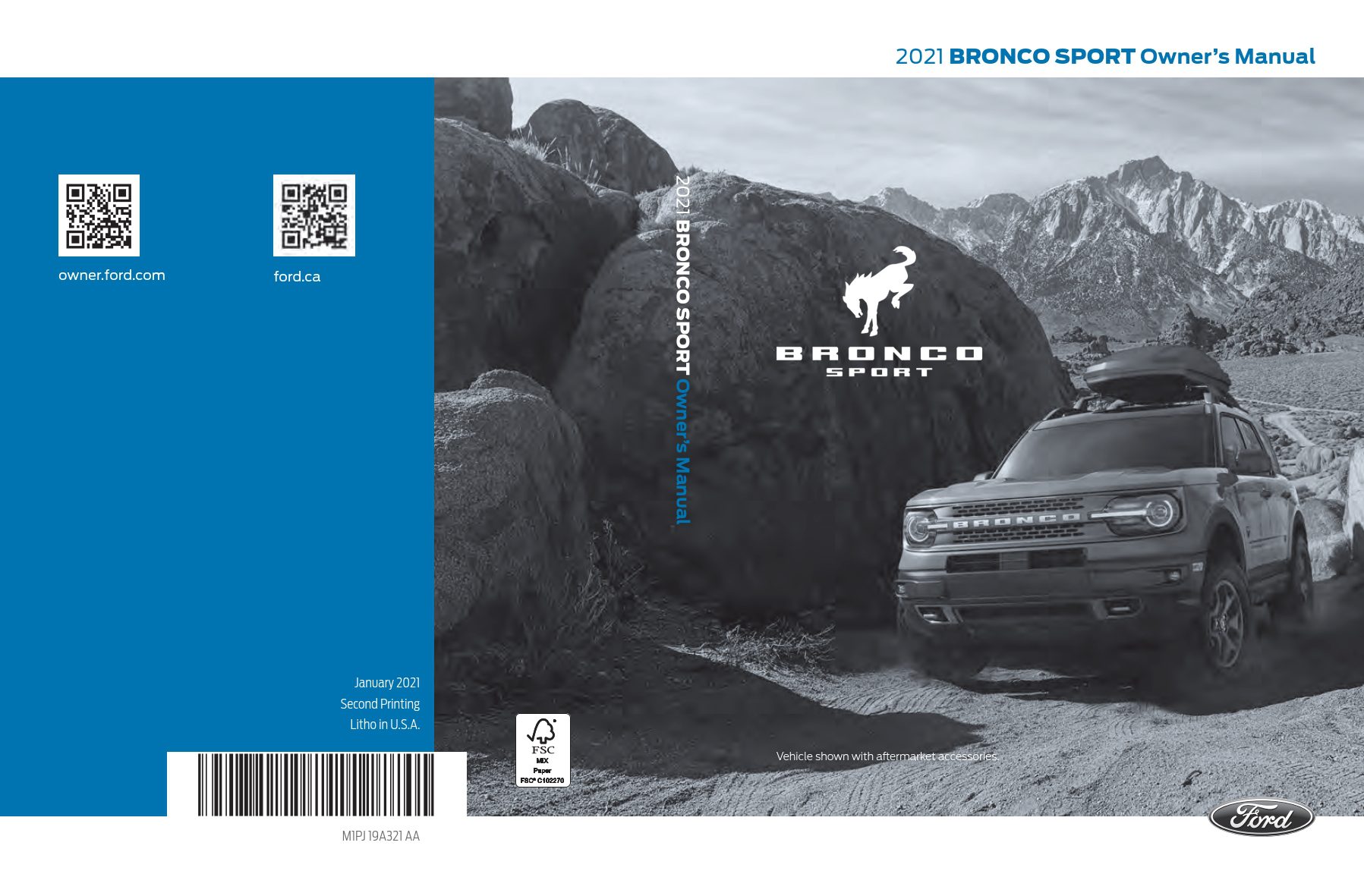 2021 bronco sport owner’s manual