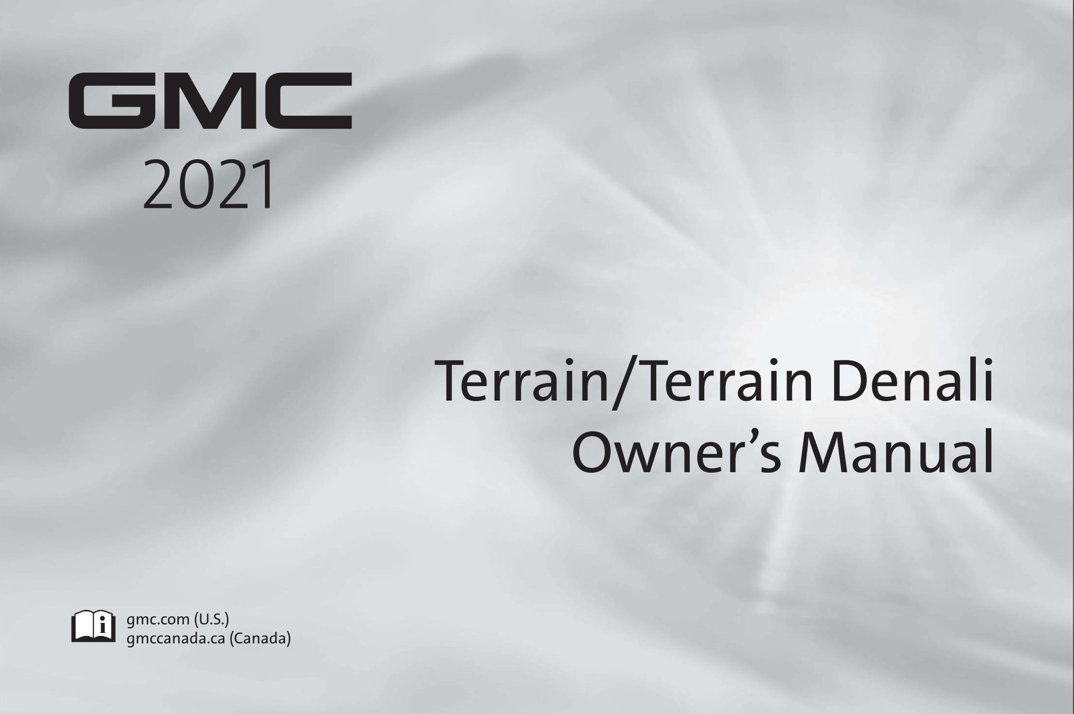 2021 gmc terrain owner's manual