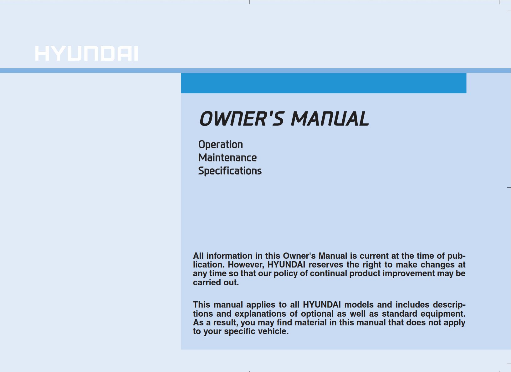 2021 hyundai accent owner manual