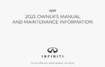 2021 infiniti q50 owner's manual