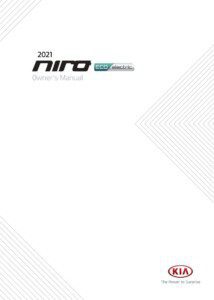 2021 kia niro ev owner manual