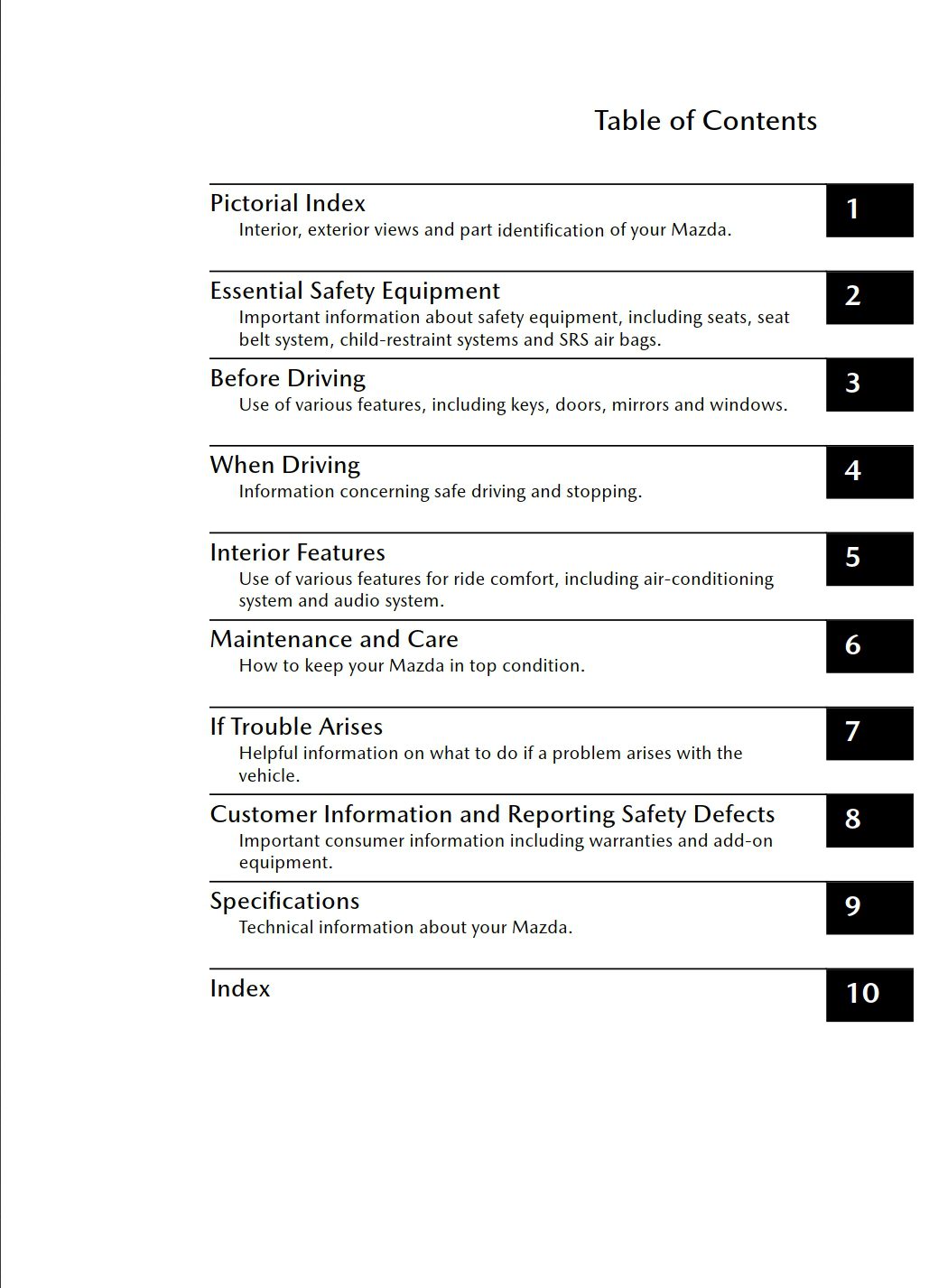 2021 mazda 3 owner's manual