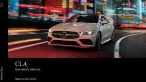 2021 mercedes benz cla owner's manual