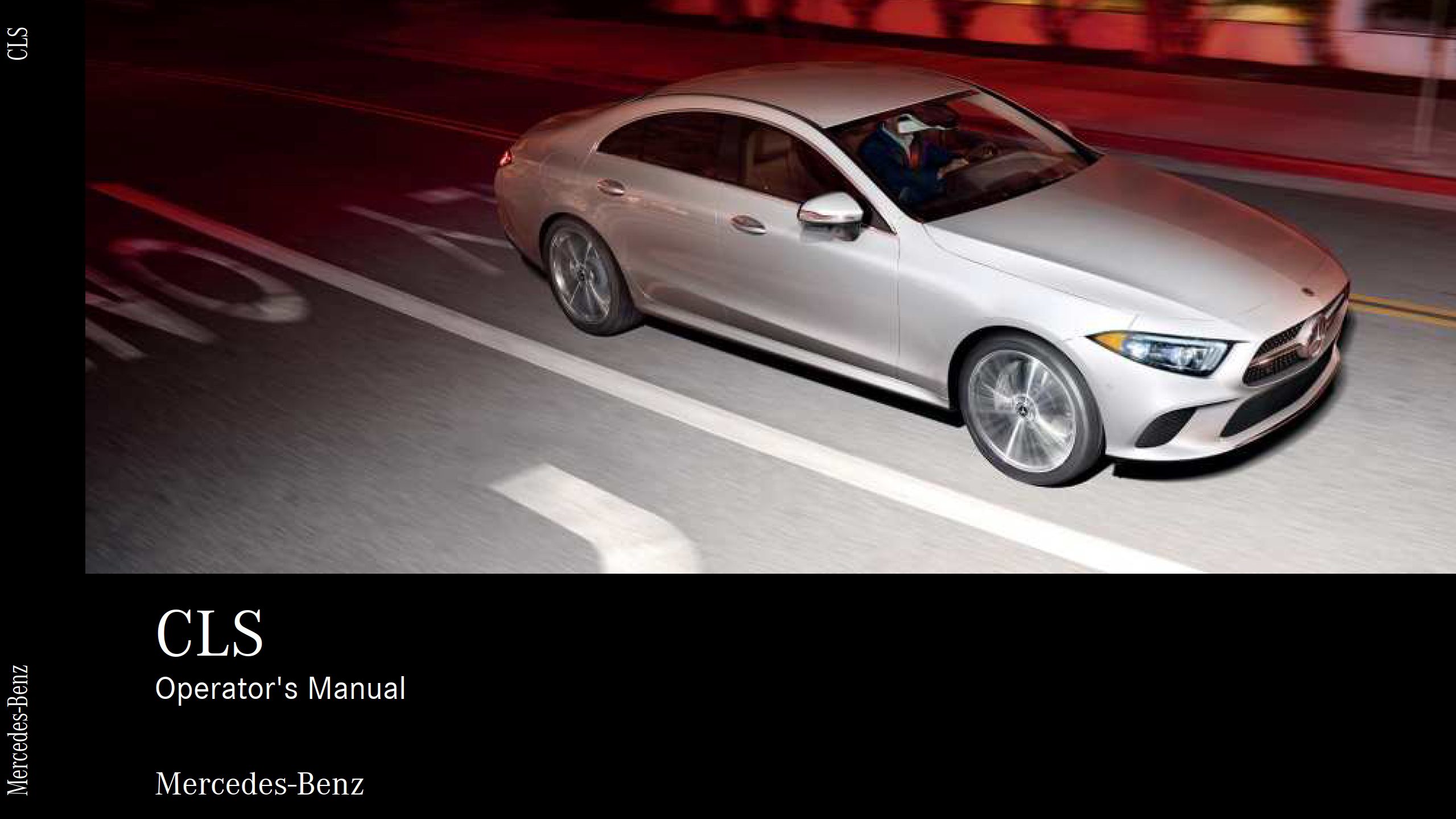 2021 mercedes benz cls owner's manual