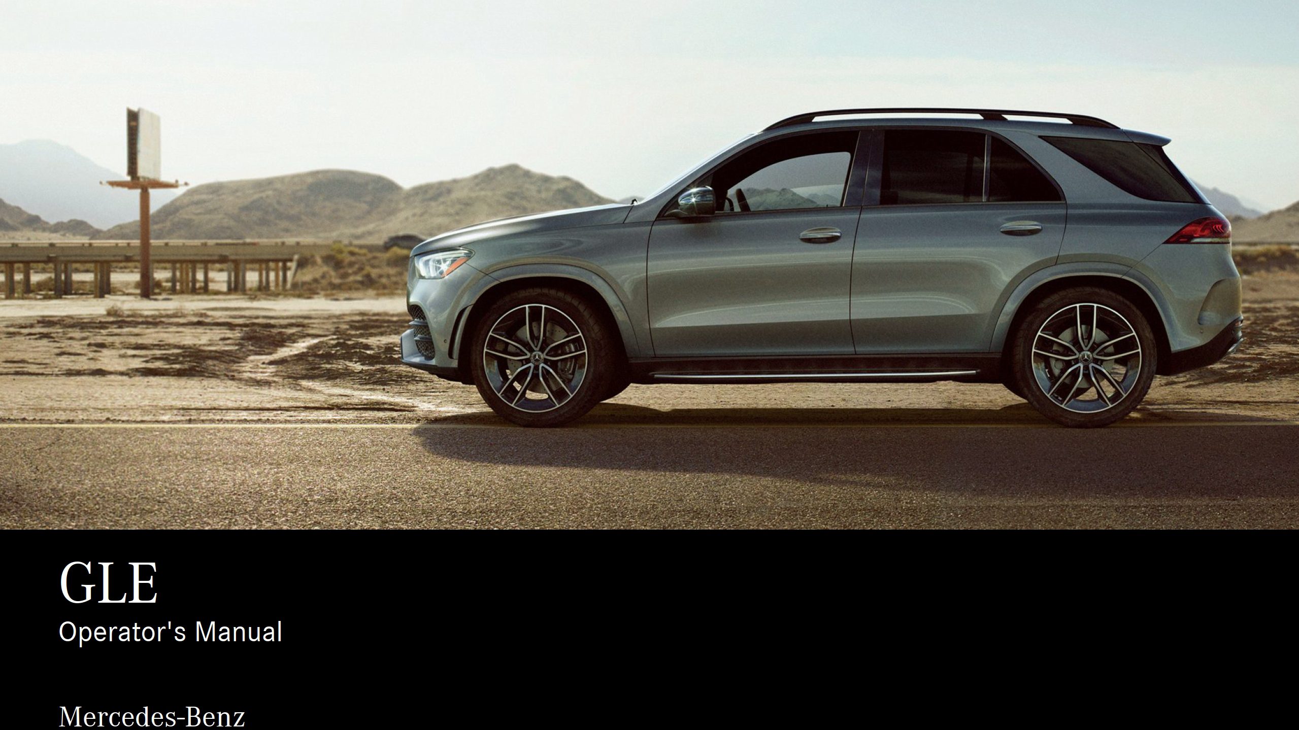 2021 mercedes benz gle owner's manual