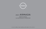 2021 nissan armada owner's manual