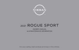 2021 nissan rogue sport owner's manual