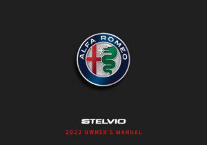 2022 alfa romeo stelvio owner's manual