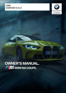 2022 bmw m4 owner's manual