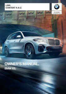 2022 bmw x5 owner's manual