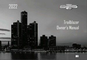 2022 chevrolet trailblazer owner's manual