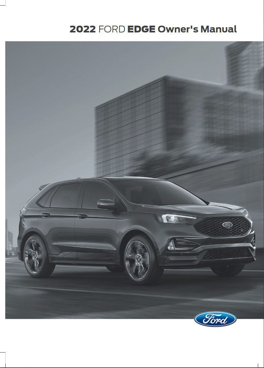 2022 ford edge owner's manual