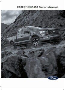 2022 ford f150 owner's manual