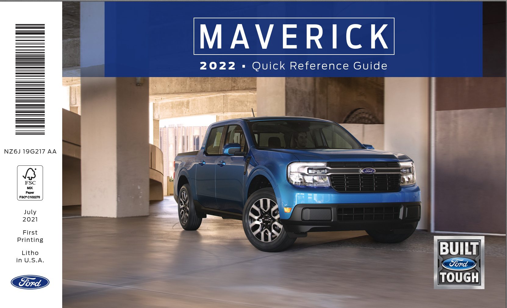 2024 Ford Maverick Owners Manual Pdf Download Eyde Oralie