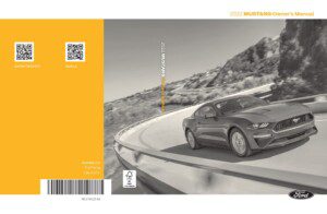 2022 ford mustang owner's manual