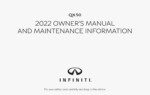 2022 infiniti qx50 owner's manual