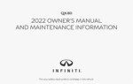 2022 infiniti qx80 owner's manual