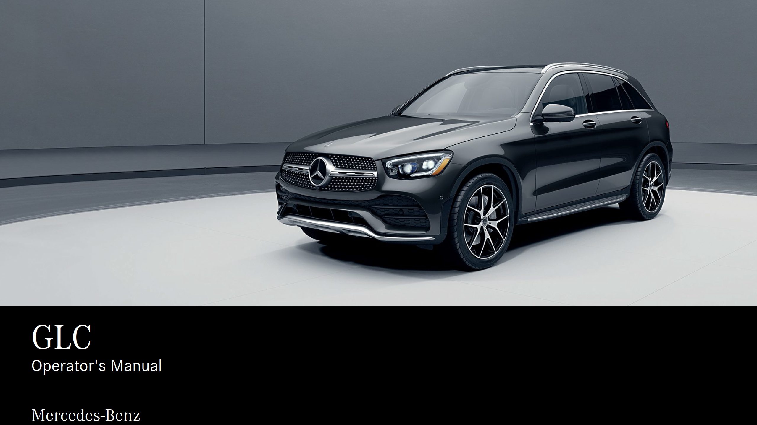 2022 mercedes benz glc owner's manual