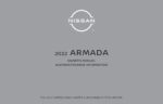 2022 nissan armada owner's manual